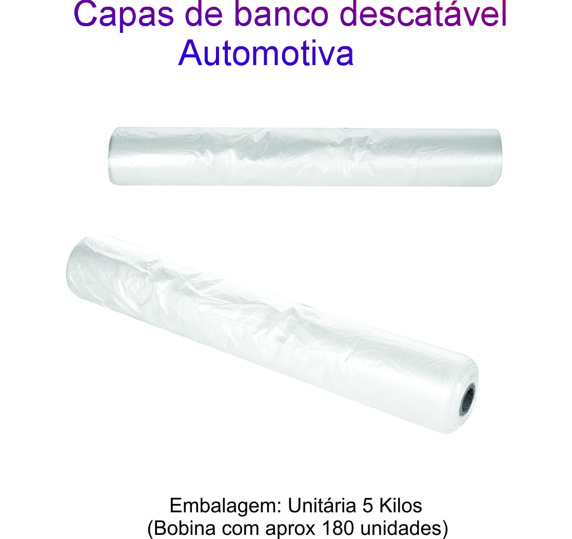 Super Promoção capa de banco descartavel R$ 90,00.