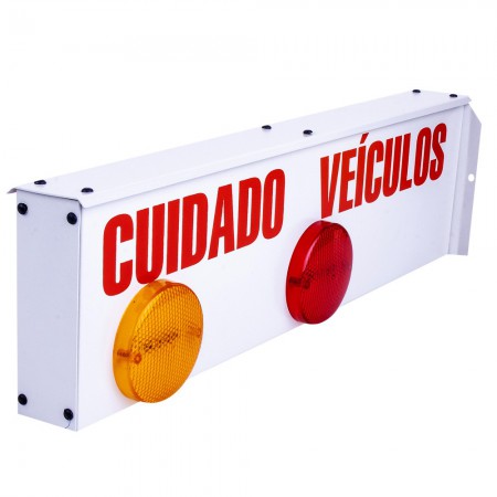 SINALIZADOR DE ENTRADA E SAÍDA DE VEÍCULOS R$ 110,00
